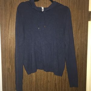Navy Split-Back Fabletics Sweater